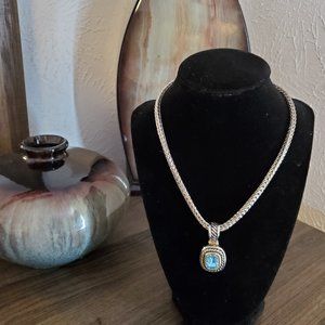 3for$35 Brighton inspired Blue Topaz Necklace